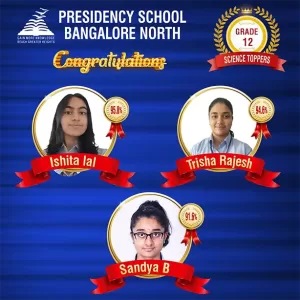 PSBN Grade 12 Science Toppers