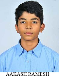 Aakash Ramesh - Grade 10 CBSE Board Result 2019-20