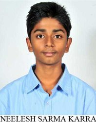 Neelesh Sarma Karra -Grade 10 CBSE Board Result 2019-20