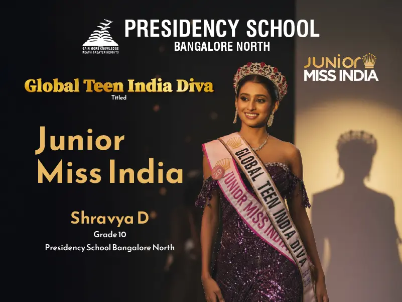 Shravya D - Junior Miss India